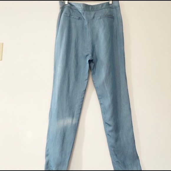 Tibi high waisted pleated tapers pants - Picture 2 of 3